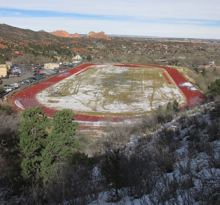 Manitou Springs High School Track
