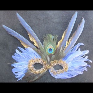 Macaw Blues FantaFaces Mask
